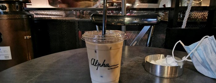 alpha cafe is one of Cafes in Kuwait.