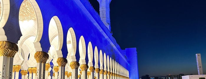 Sheikh Zayed Grand Mosque is one of Abud Abid.