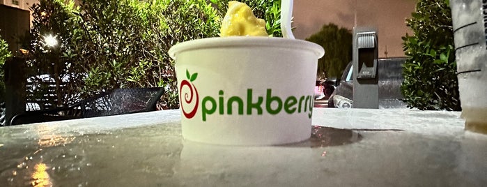 Pinkberry is one of Cafe!.