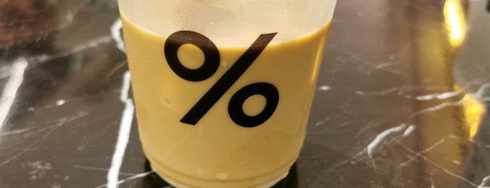 % ARABICA is one of Cafes in Kuwait.