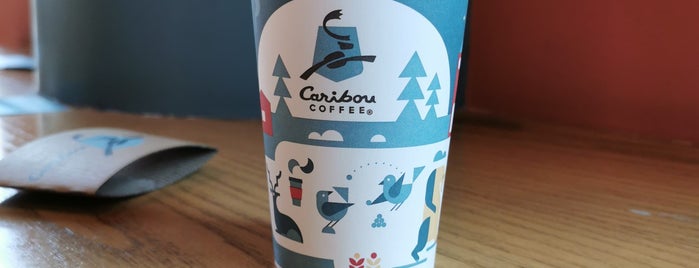 Caribou Coffee (كاريبو كوفي) is one of resturants.