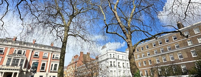 Manchester Square Garden is one of The London Rock'n'Roll walking tour.