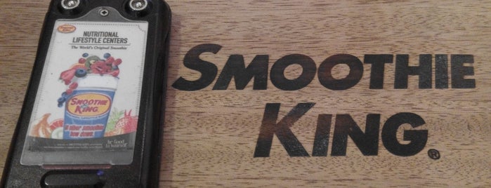 Smoothie King is one of Place I have to go in SG.