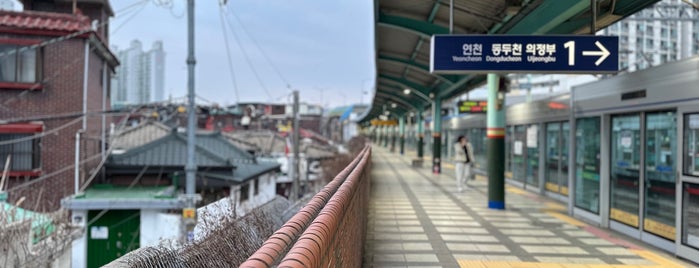 신이문역 is one of 서울 지하철 1호선 (Seoul Subway Line 1).