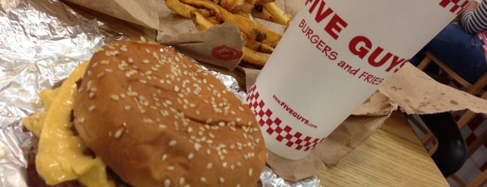 Five Guys is one of NYC Eat & Party.