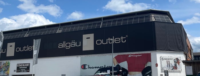 Allgäu Outlet is one of Europe 2014.
