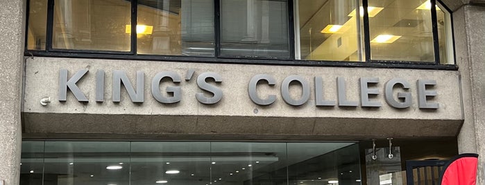 King's College London - Strand Campus is one of Locais curtidos por Ian.