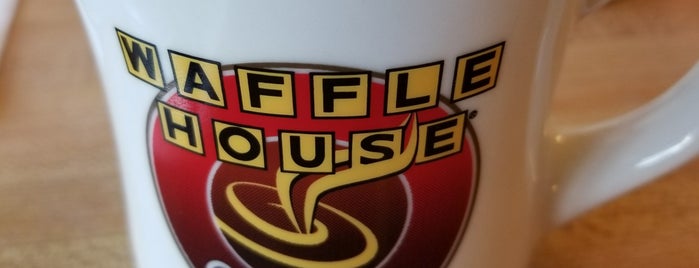 Waffle House is one of Lugares favoritos de Gabriel.