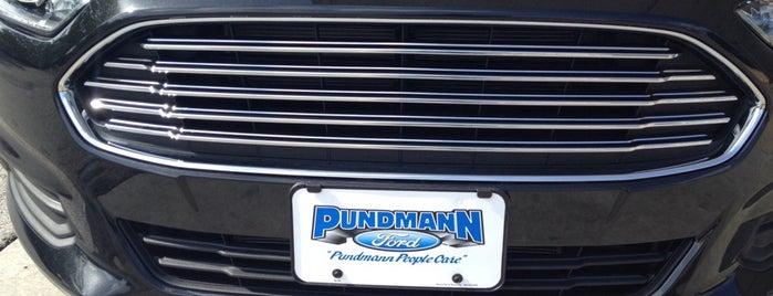 Pundmann Ford is one of สถานที่ที่ Christina ถูกใจ.