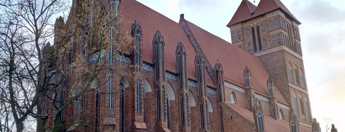 Kościół św. Jakuba is one of Toruń's sights.