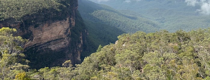 Wentworth Falls Lookout is one of Exploring Australia.