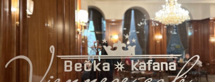 Bečka kafana is one of Sa.