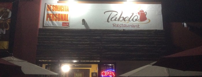 Tábelo Restaurant is one of Orte, die Carlos E. gefallen.