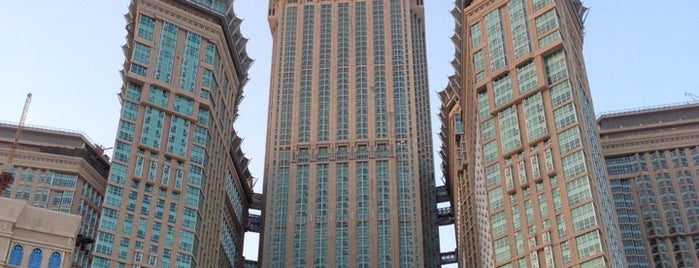 Fairmont Makkah Clock Royal Tower Hotel is one of Makkah. Saudi Arabia.