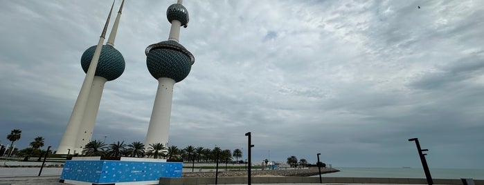 Kuwait Towers Beach is one of Lieux qui ont plu à 9aq3obeya.