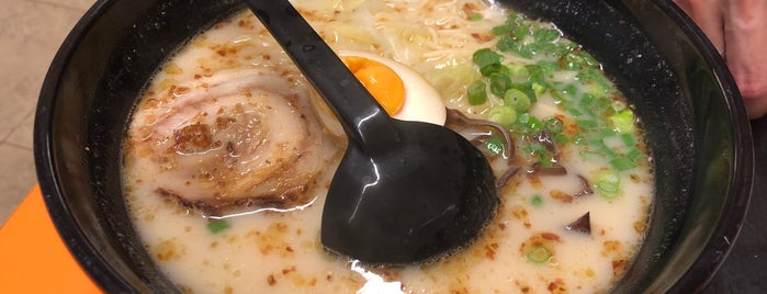 Ajisen Ramen is one of Posti che sono piaciuti a Kevin.