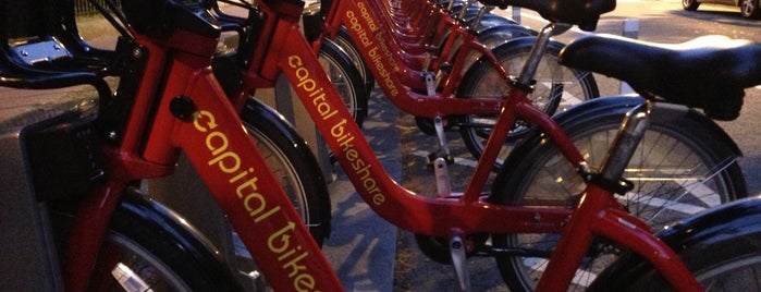 Capital Bikeshare - New Hampshire Ave & T St NW is one of my places.