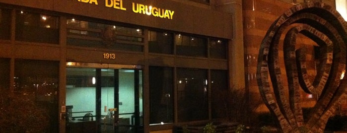 Embassy of Uraguay is one of Embassies of DC 🏛.