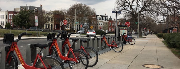 Capital Bikeshare - 15th & F St NE is one of CaBi.