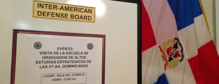 Inter-American Defense Board is one of DC's favorites.