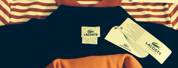 Lacoste is one of Fav Places.
