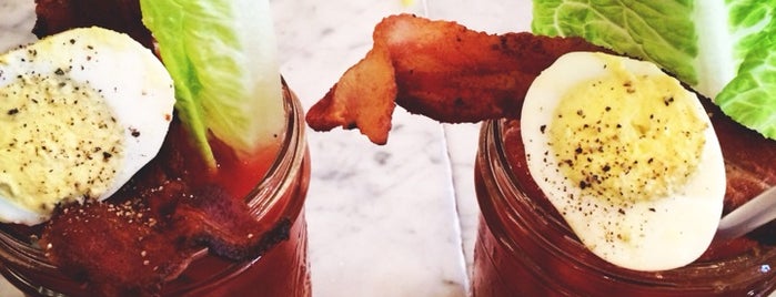Jacob's Pickles is one of The 15 Best Places for Bloody Marys in New York City.