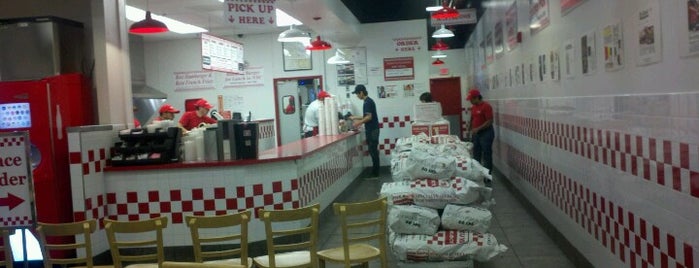 Five Guys is one of Places I Have Been.