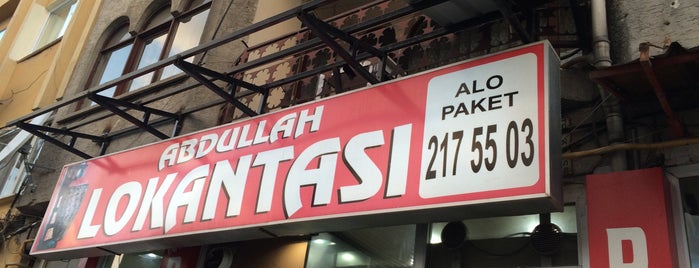 Abdullah Lokantası is one of 20 favorite restaurants.