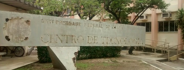 Centro de Tecnologia (CT) is one of ENSINO.