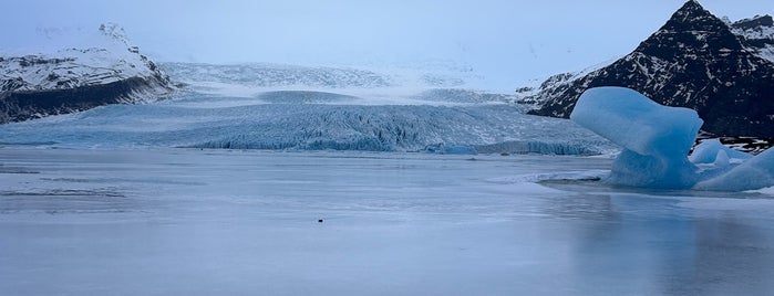 Fjallsárlón Glacier Lagoon is one of Iceland.