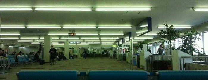Gate A is one of 福岡空港 (Fukuoka Airport - FUK/RJFF).