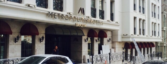 Metropolitan Hotel Taksim is one of Taksim Meydani.