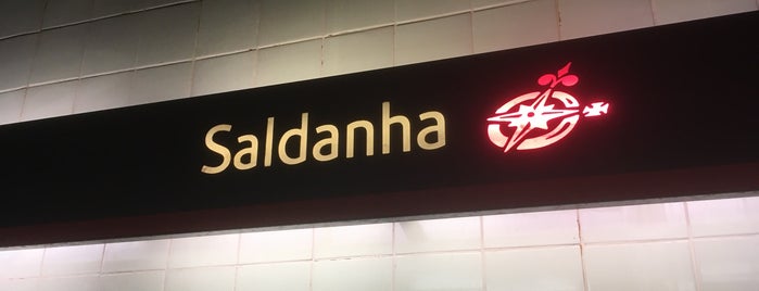 Metro Saldanha [AM,VM] is one of Lugares favoritos de Stéphan.