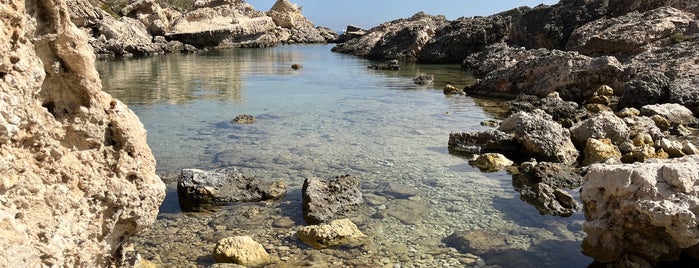 Slugs Bay is one of mt beach.