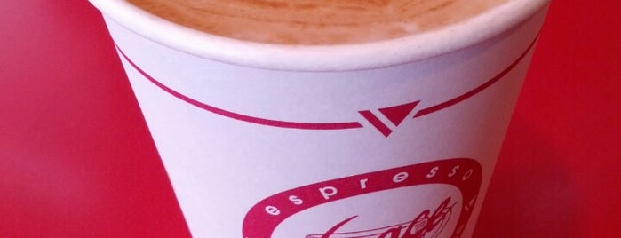 Espresso Vivace Sidewalk Bar is one of Tempat yang Disimpan Vitamin Yi.