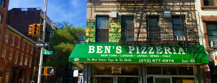 Ben's Pizzeria is one of NYC's Most Popular Places for Late-Night Pizza.