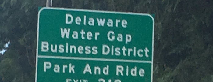 Delaware Water Gap is one of Lieux qui ont plu à T.