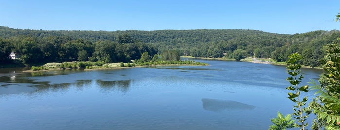 Tusten is one of Delaware river.