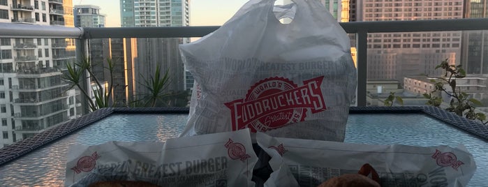 Fuddruckers is one of Taste of the Wild Game.