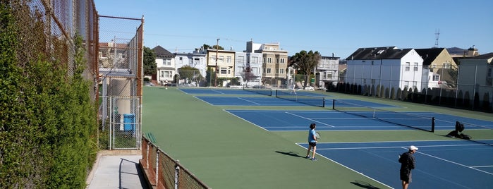 Dupont Tennis Courts is one of san.