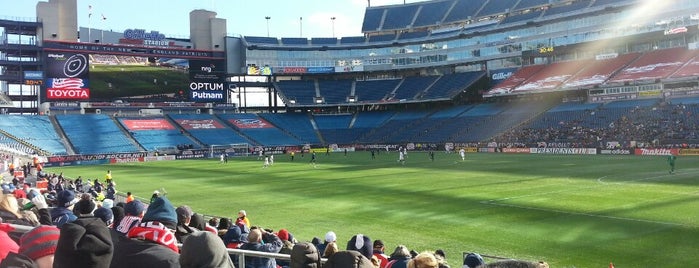 Gillette Stadium is one of MLS - Saturday, March 30, 2013.