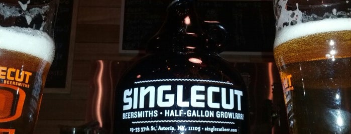 SingleCut Beersmiths is one of NYC/TONY Beer and Beer Things.