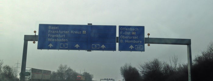 Bad Homburger Kreuz (17) (4) is one of Autobahnkreuze in Deutschland.