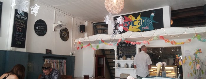Epic Arts Cafe is one of Lugares favoritos de Stefan.