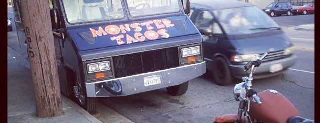 Monster Taco Truck is one of Tempat yang Disukai Dave.