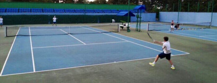 Batumi Tennis Club is one of Tempat yang Disukai Galip Koray.