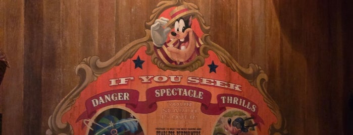 Pete's Silly Sideshow is one of Walt Disney World - Magic Kingdom.