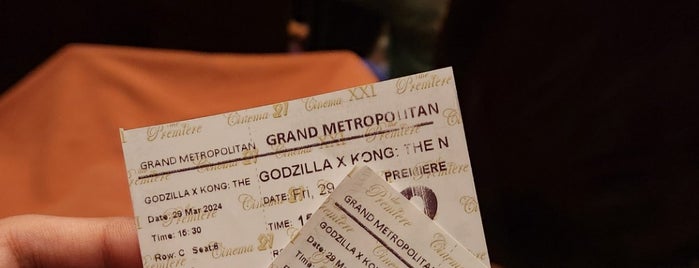 Grand Metropolitan XXI is one of Bioskop di Indonesia.