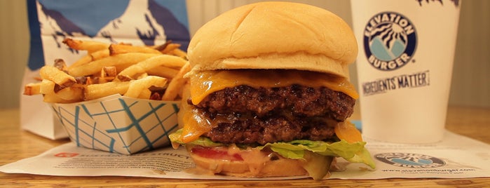 Elevation Burger is one of Halal Restaurants.