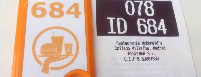 McDonald's is one of madz    a6 rozas coruñacarretera.